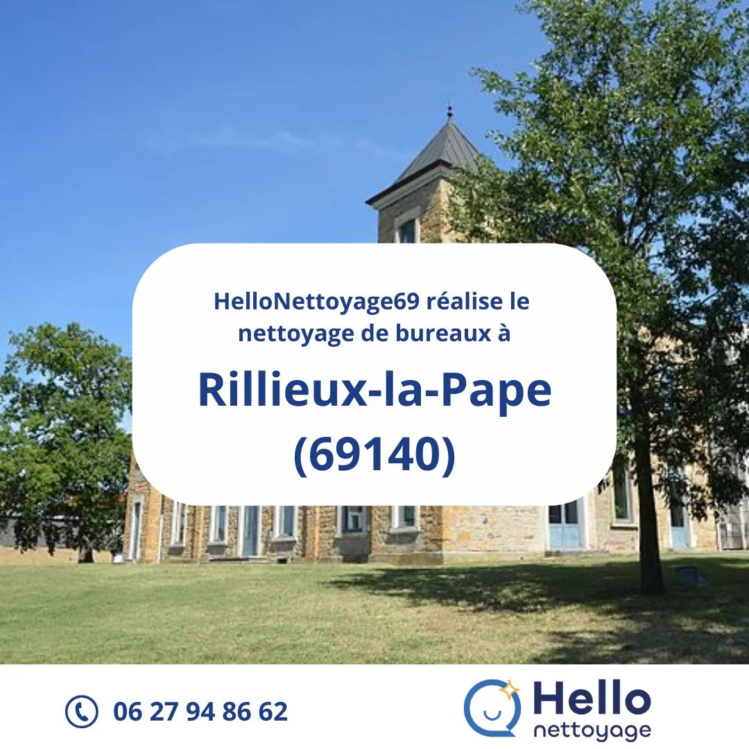 Entreprise de nettoyage de bureaux à Rillieux-la-Pape par HelloNettoyage69